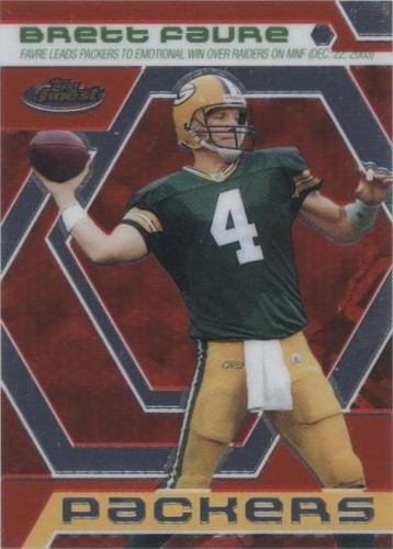 2006 Topps Finest Brett Favre #BF11