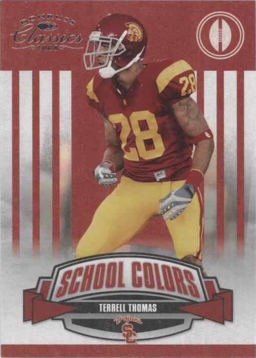 2008 Donruss Classics Terrell Thomas #SC-37