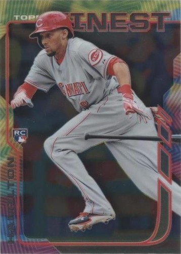 2014 Topps Finest - Billy Hamilton #21