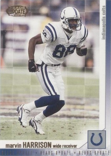 2002 Pacific Heads Update Marvin Harrison #78
