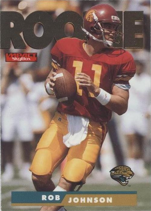 Skybox Impact Rob Johnson 1995 #180