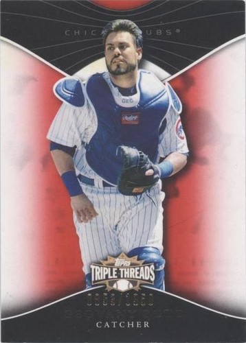2009 Topps Triple Threads - Geovany Soto #28