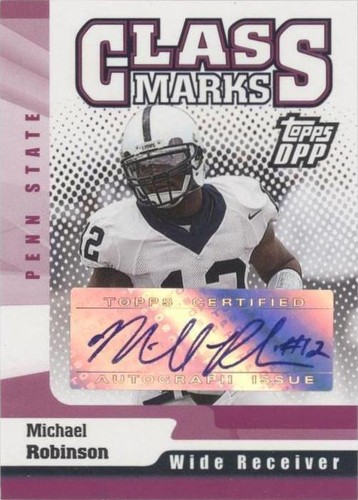 2006 Topps Draft Picks and Prospects (DPP) Michael Robinson #CM-MR