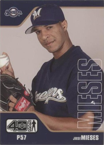 2002 Upper Deck 40 Man - Jose Mieses #558