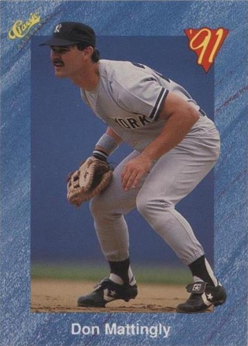 1991 Classic Update Blue Travel Edition - Don Mattingly #T33