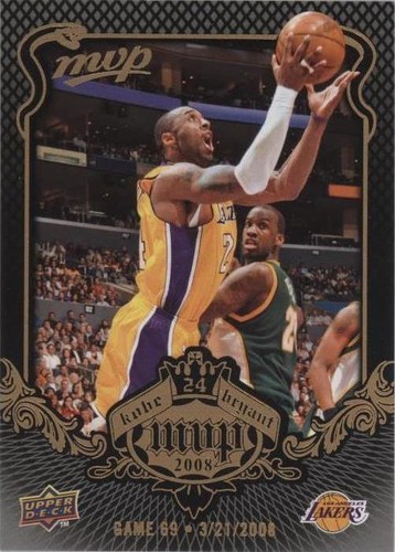 2008-09 Upper Deck MVP - Kobe Bryant #KB-69