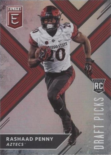 2018 Panini Elite Draft Picks Rashaad Penny #146