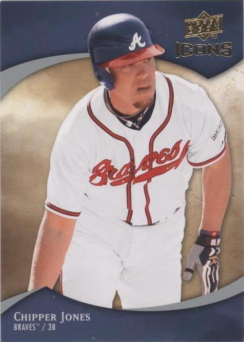 2009 Upper Deck Icons - Chipper Jones #22