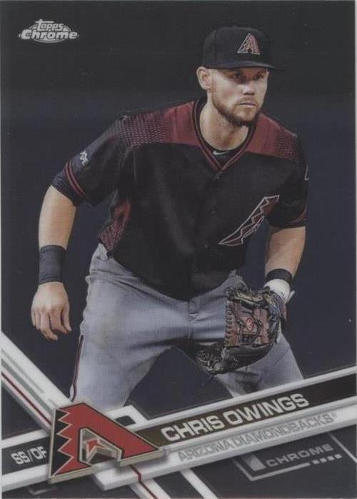 2017 Topps Chrome - Chris Owings #58