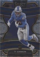 2019 Panini Select Ty Johnson #91