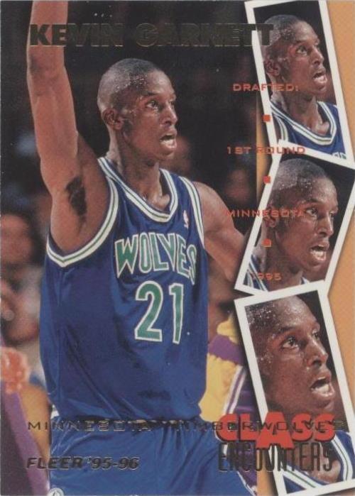 Fleer 1995-96 - Kevin Garnett #24