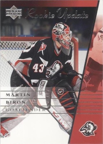 2002-03 Upper Deck Rookie Update - Martin Biron #14