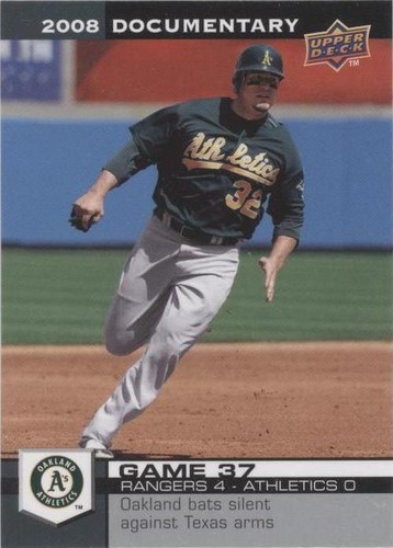 2008 Upper Deck Documentary - Jack Cust #1097