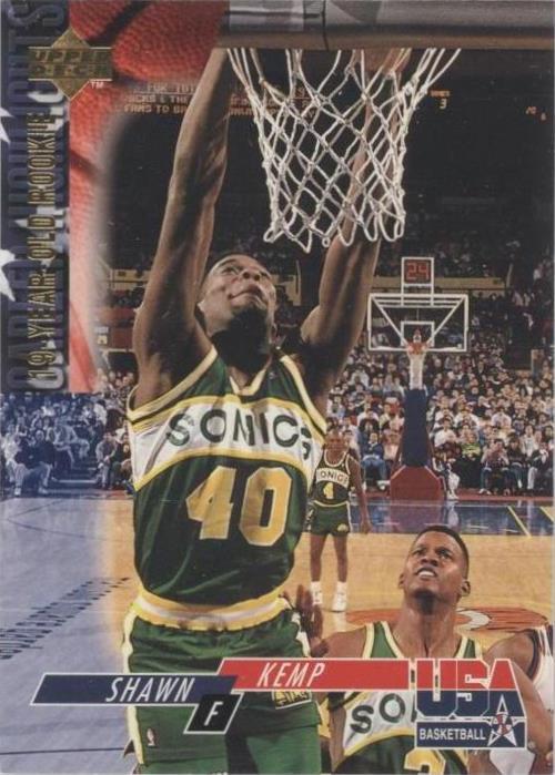 Baloncesto Upper Deck USA 1994 - Shawn Kemp #26