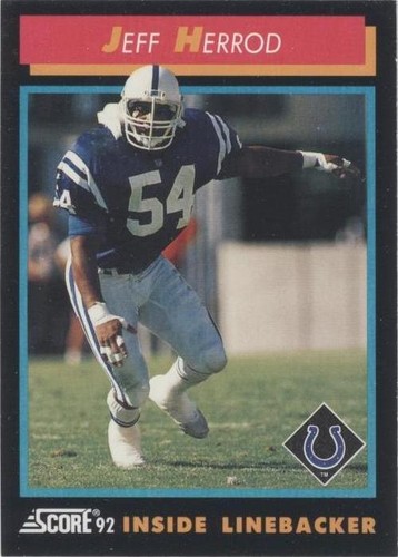 1992 Score Jeff Herrod #336