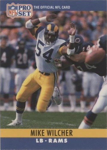 1990 Pro Set Mike Wilcher #175