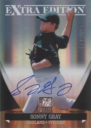2011 Donruss Elite Extra Edition - Sonny Gray #P-14