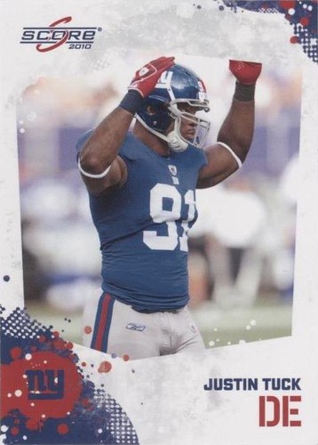 2010 Score Justin Tuck #194