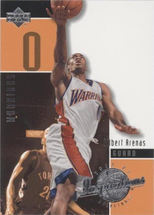 2002-03 Upper Deck Inspirations - Gilbert Arenas #25