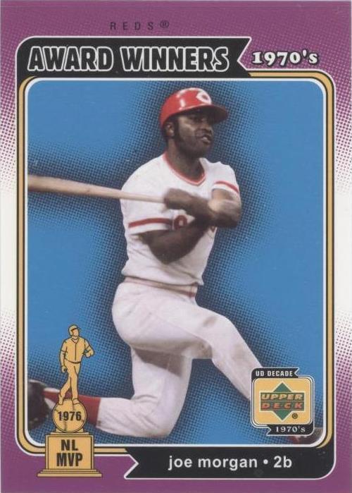 2001 Upper Deck década de 1970 - Joe Morgan #161