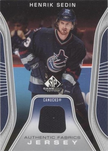 2006-07 SP Game Used Edition - Henrik Sedin #AF-HS