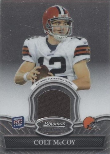2010 Bowman Sterling Colt McCoy #BSR-CM
