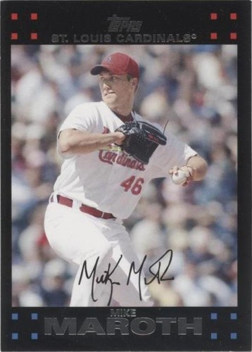 2007 Topps Updates & Highlights - Mike Maroth #UH55