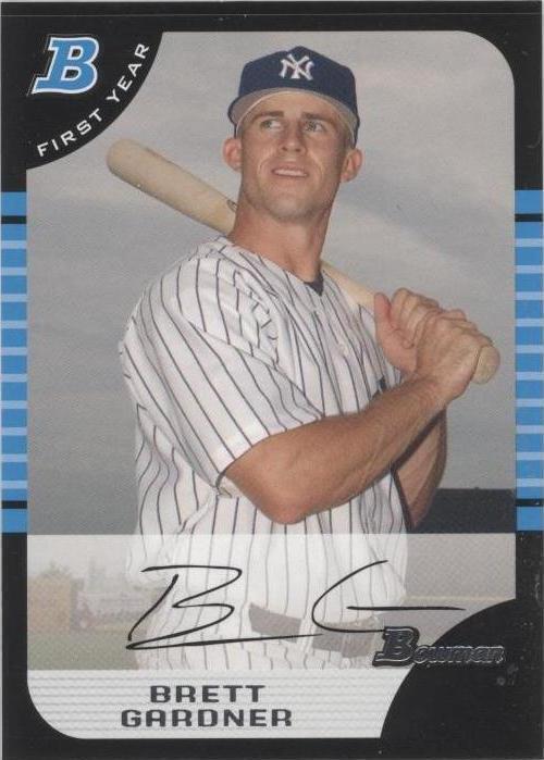 Bowman Draft Picks & Prospects 2005 - Brett Gardner #BDP85