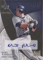 2007 Upper Deck Exquisite Rookie Signatures - Mike Rabelo #118