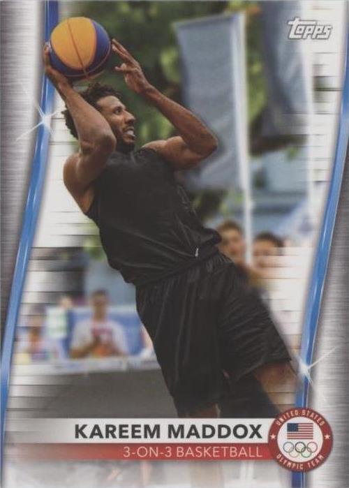 2021 Topps U.S. Olympic & Paralympic Team and Hopefuls - Kareem Maddox #45