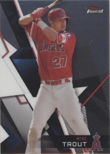 2018 Topps Finest - Mike Trout #50
