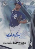 2017 Bowman Platinum - Anderson Espinoza #TPA-AE