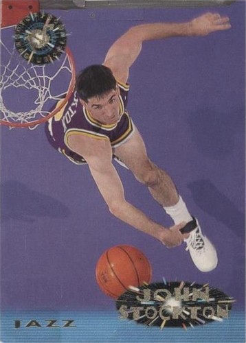 1995-96 Topps Stadium Club - John Stockton #100