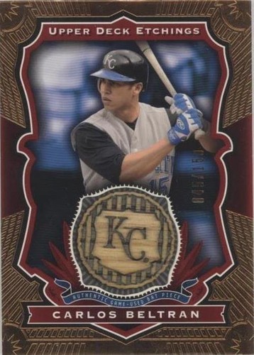 2004 Upper Deck Etchings - Carlos Beltran #BE-CB