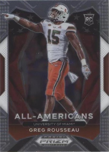 2021 Panini Prizm Draft Picks Greg Rousseau #200
