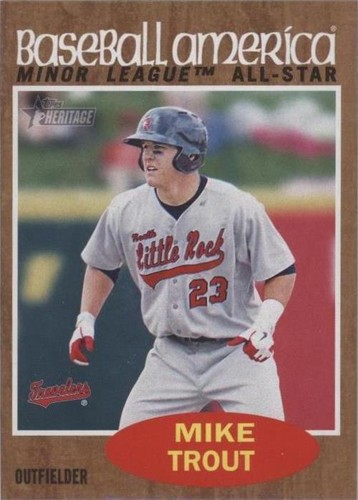 2011 Topps Heritage Minor League Edition - Mike Trout #239