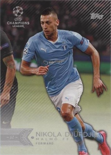 2015-16 Topps UCL Showcase Nikola Djurdjic #28