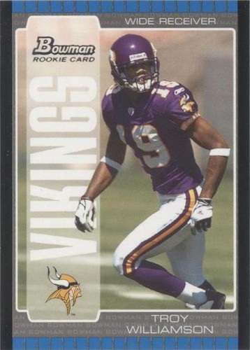 2005 Bowman Troy Williamson #142