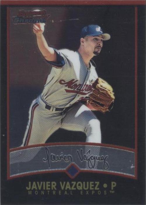 Bowman Chrome 2001 - Javier Vázquez #15