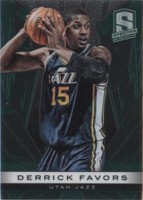 2013-14 Panini Spectra - Derrick Favors #9