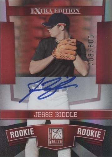 2010 Donruss Elite Extra Edition - Jesse Biddle #108