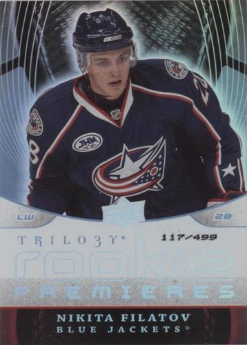 2008-09 Upper Deck Trilogy - Nikita Filatov #168