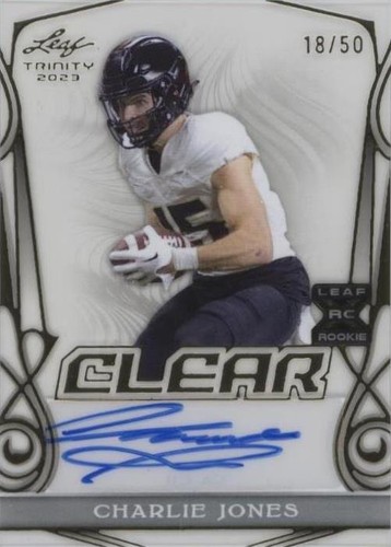 2023 Leaf Trinity Charlie Jones #CA-CJ1