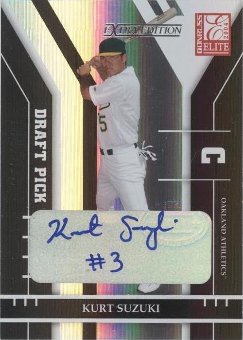 Donruss Elite 2004 edición extra - Kurt Suzuki #336