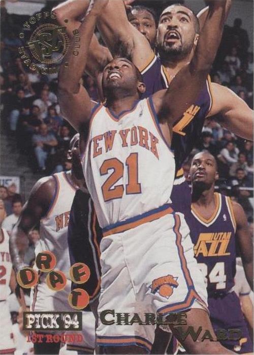 1994-95 Topps Stadium Club - Charlie Ward #340
