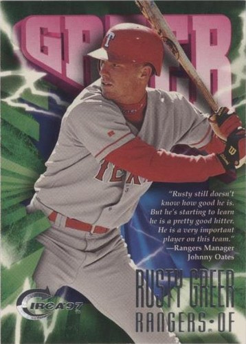 1997 Skybox Circa - Rusty Greer #43