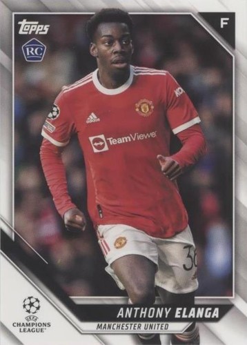 2021-22 Topps UCL Collection Anthony Elanga #154