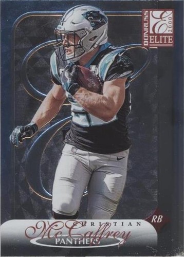 2020 Panini Donruss Elite Christian McCaffrey #2KE-CM