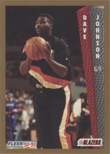 1992-93 Fleer - Dave Johnson #417