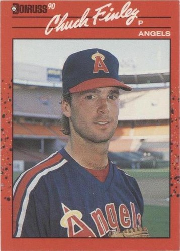 1990 Donruss - Chuck Finley #344